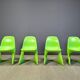 Set of 4 Casalino dining chairs by Alexander Begge for Casala, 1970s