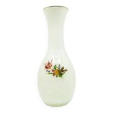 Mid-century modern vase, latticino glass, Poland, 1970s