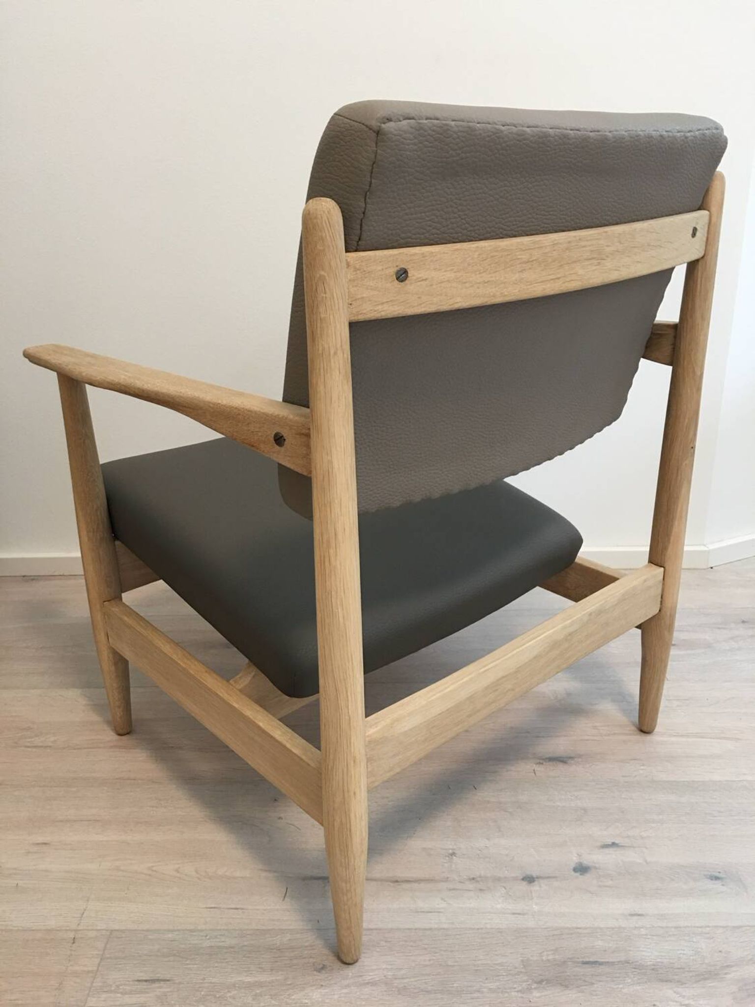 Vintage lounge chair from Czechoslovakia from the 1960s.