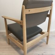 Vintage lounge chair from Czechoslovakia from the 1960s.