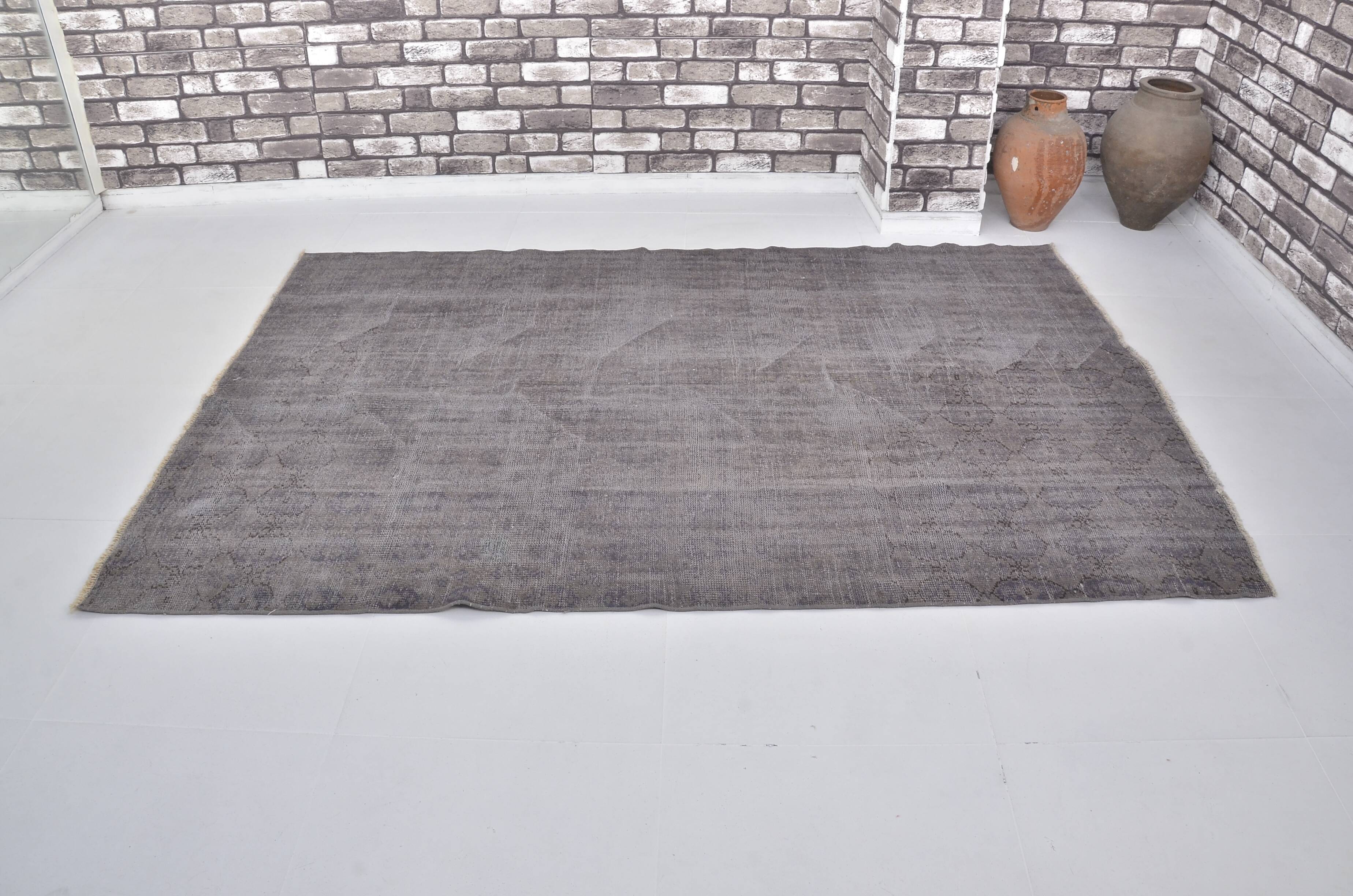 Oushak Handmade Grey Carpet sku 1522
