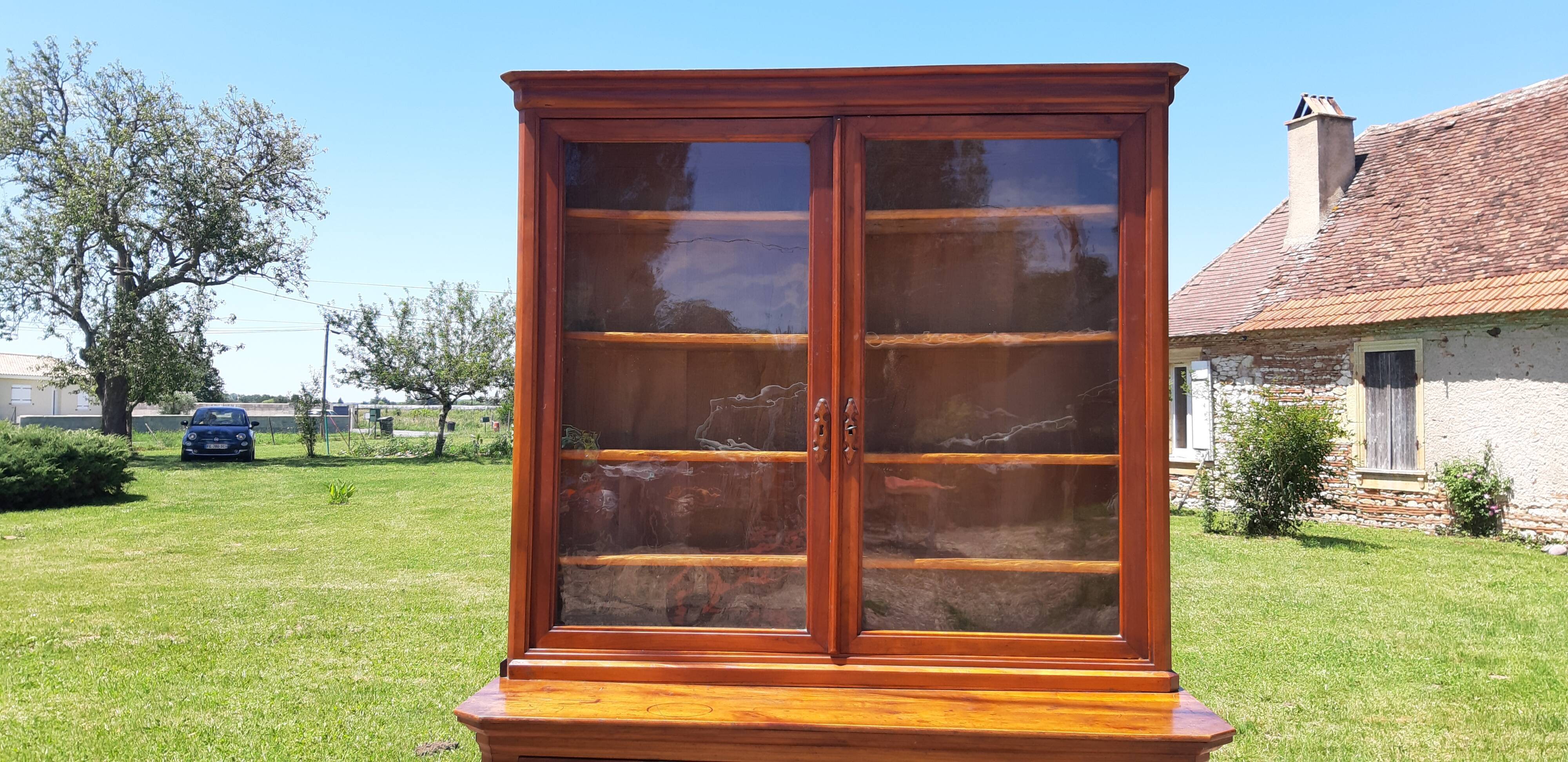 Showcase Walnut 19th