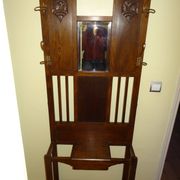30s Art Deco coat rack