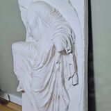 Plaster bas relief "Athena adjusting her sandal"