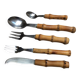 Bamboo cutlery set