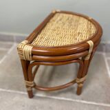 Rattan plant holder