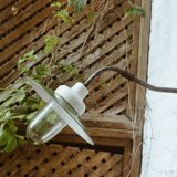 Gooseneck wall lamp