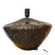 Pied de lampe céramique émaillée 1970