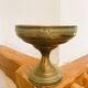 Vintage brass footed cup