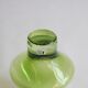 Space age green vase by Bo Borgstrom for Aseda Sweden 1960s