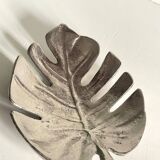 LEAF-Shaped Metal Pocket Empty