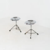 Rare pair of Dulton stools by Yasu Satamoto