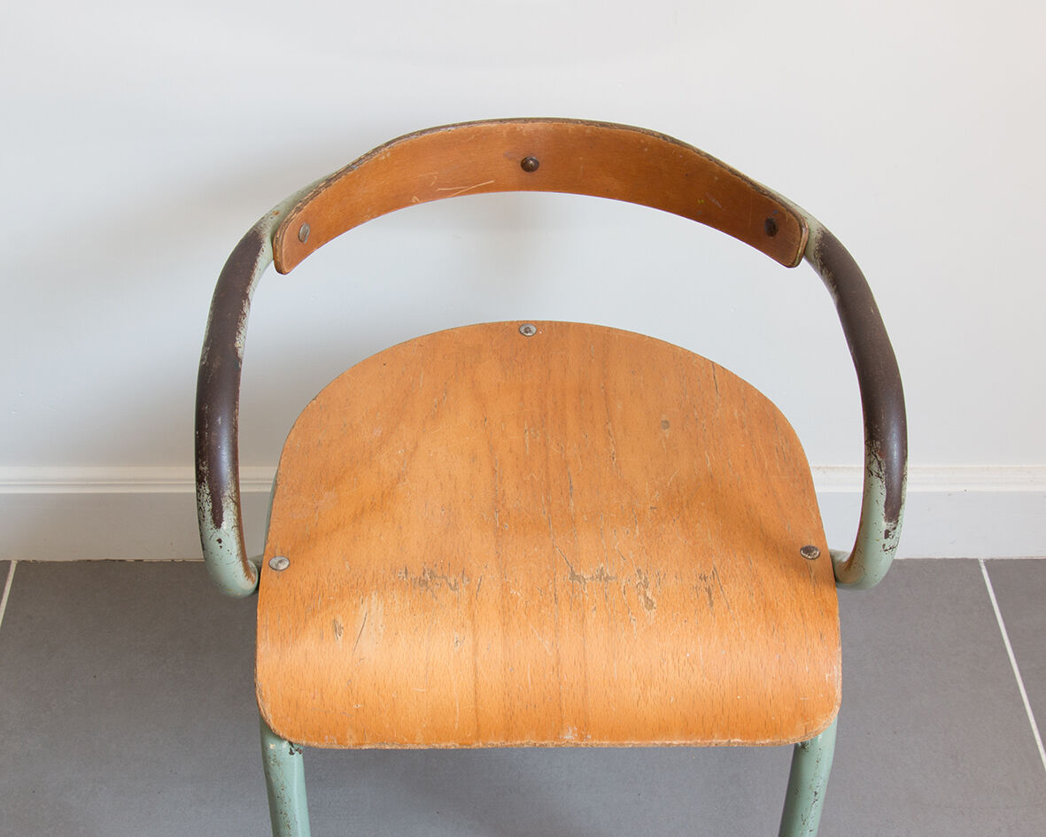 Vintage children's chair by Jacques Hitier