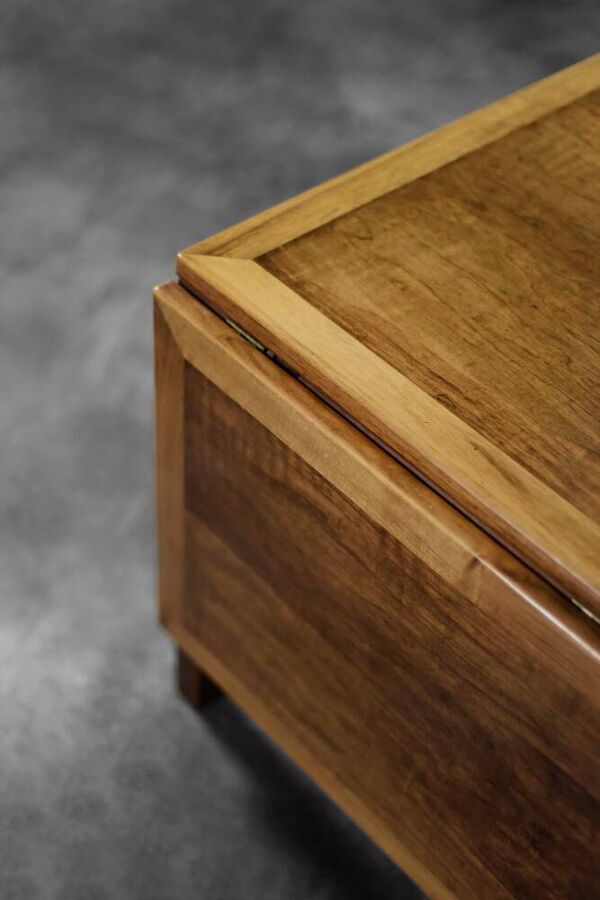 Table Basse Vintage Moderne à Abattant en Teck, Modèle 5362, Danemark par Børge Mogensen pour Fredericia, 1960s