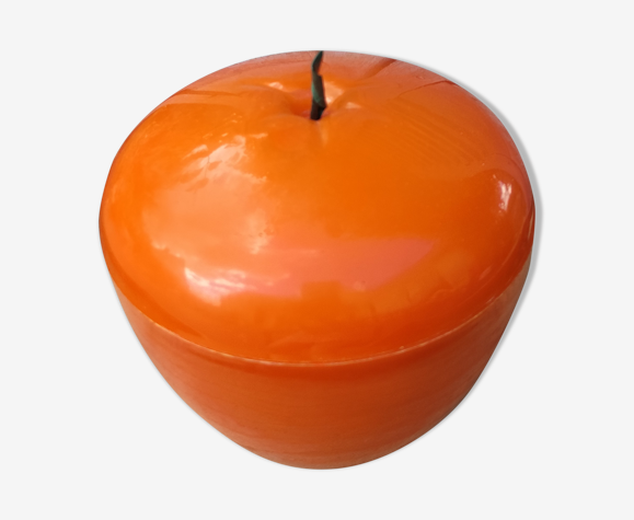 Seau à glace ou glaçons pomme vintage années 70