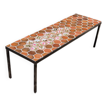 Table basse céramique par Roger Capron