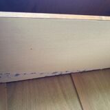 Vintage glazed Parisian wardrobe