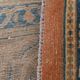 Vintage Turkish wool rug in terracotta beige with flowers, 10 × 13 feet.