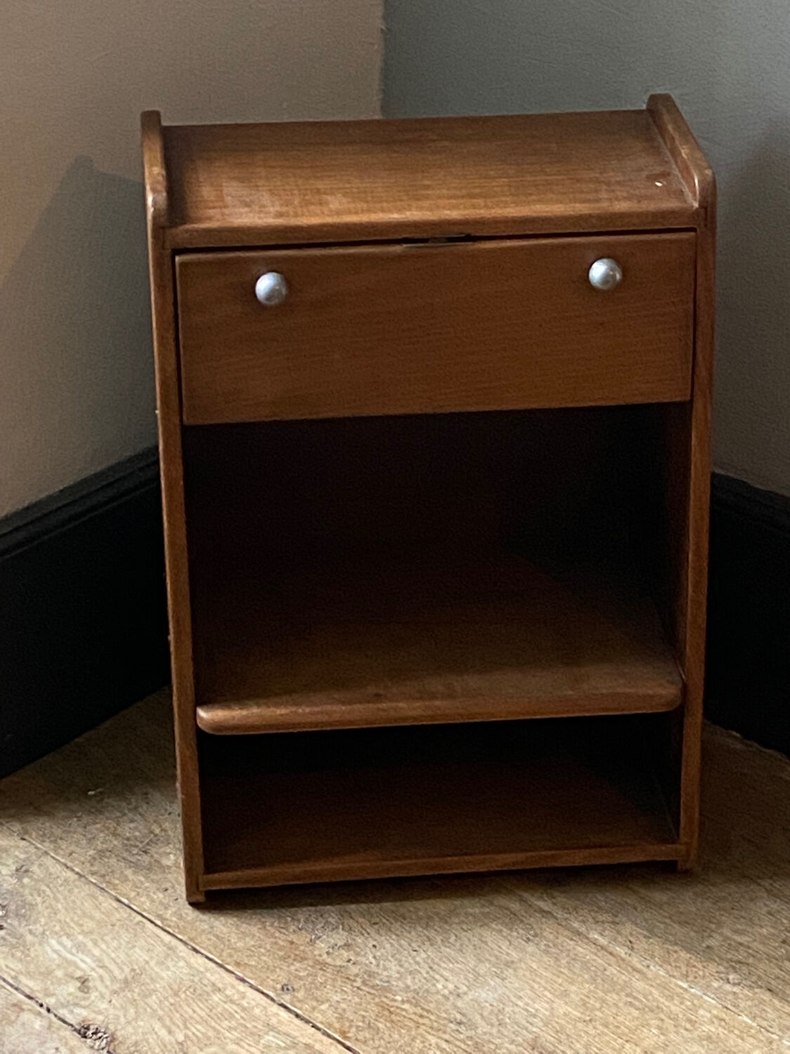 Scandinavian side furniture, vintage sofa end, design bedside table