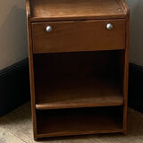 Scandinavian side furniture, vintage sofa end, design bedside table