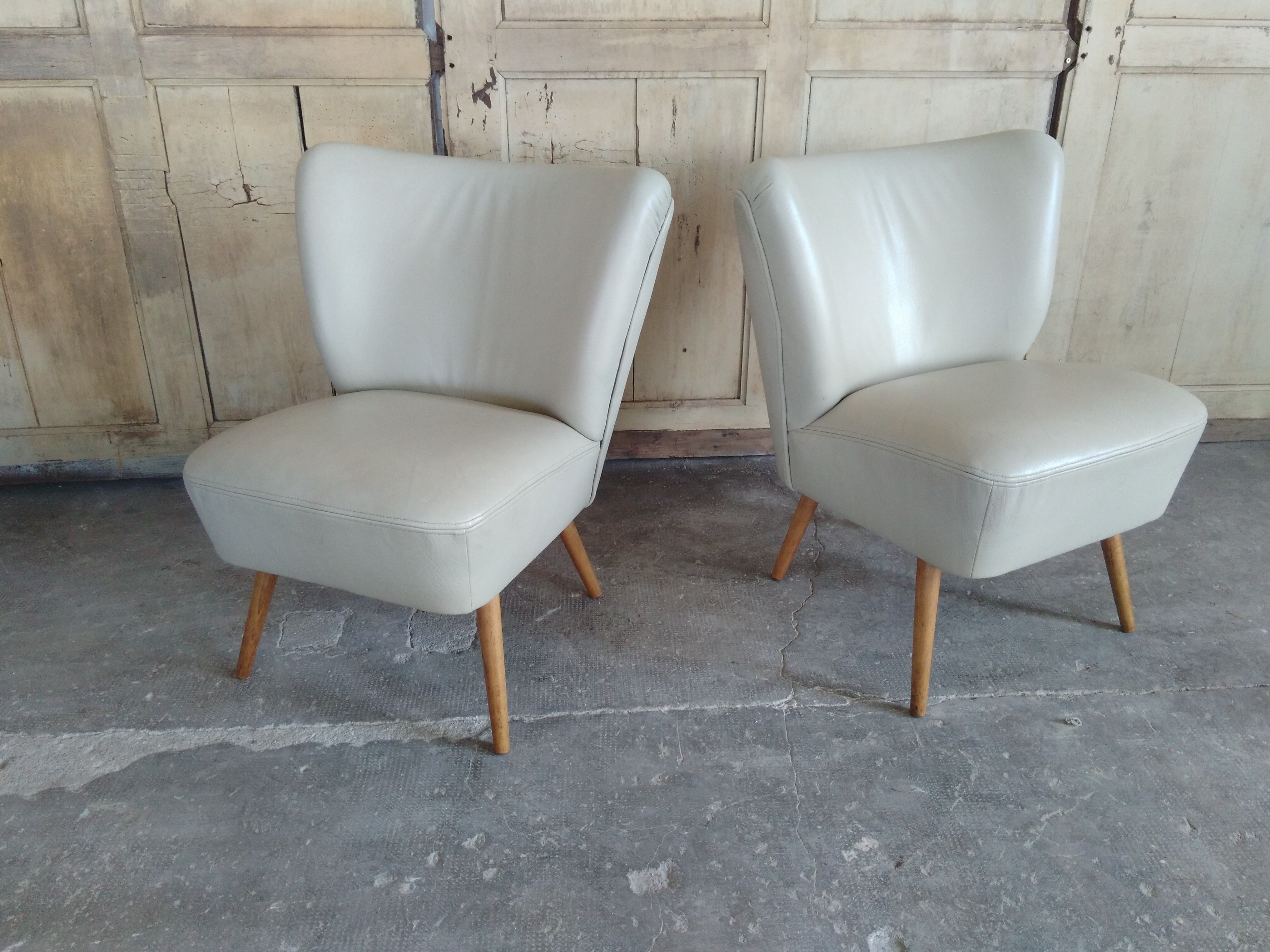 Pair of chairs cocktails 1960