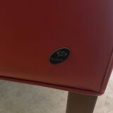 Rare red HURUP Møbelfabrik sofa from the 70s Scandinavian era