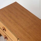Vintage low teak sideboard, 1970