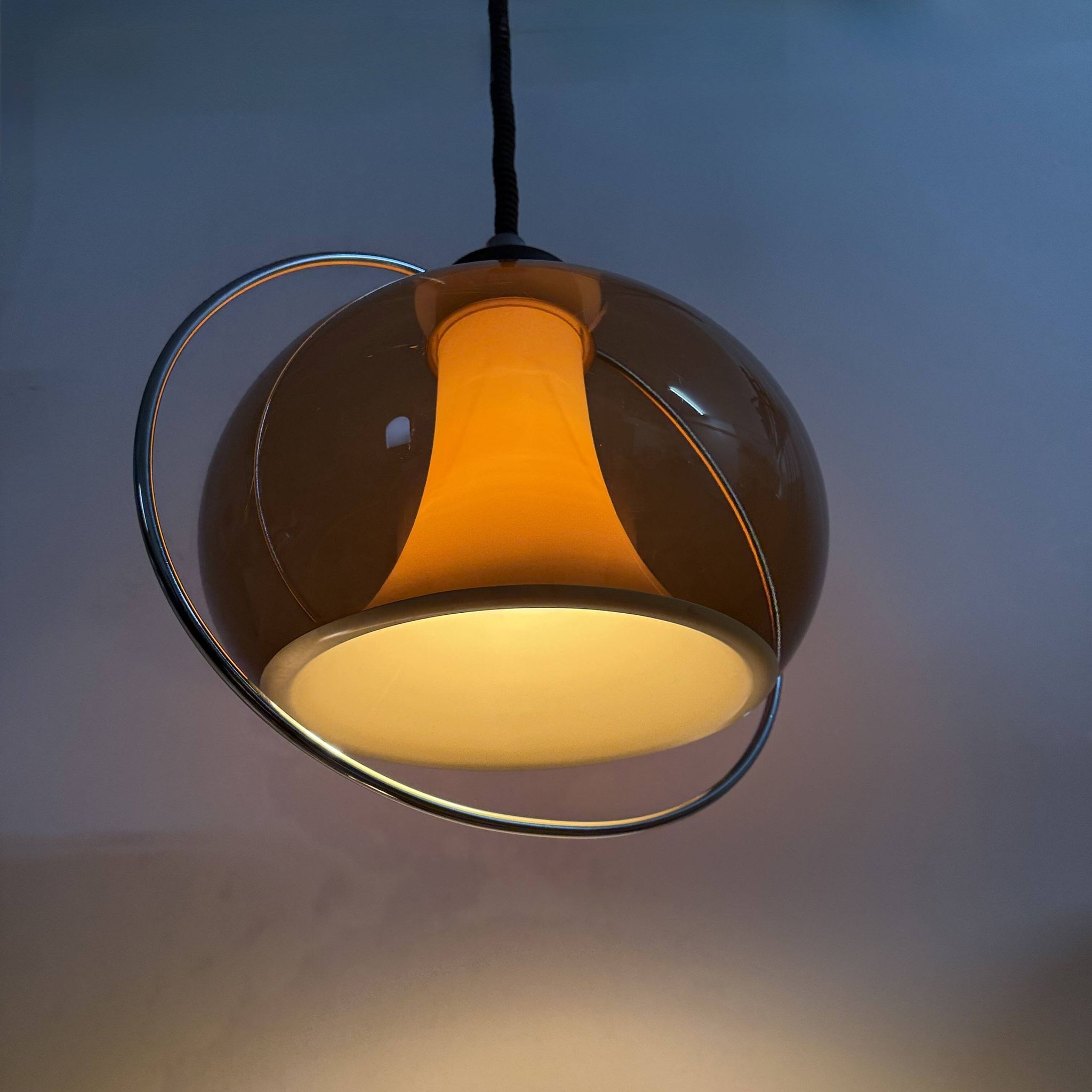 Space age hanging lamp , 1970s