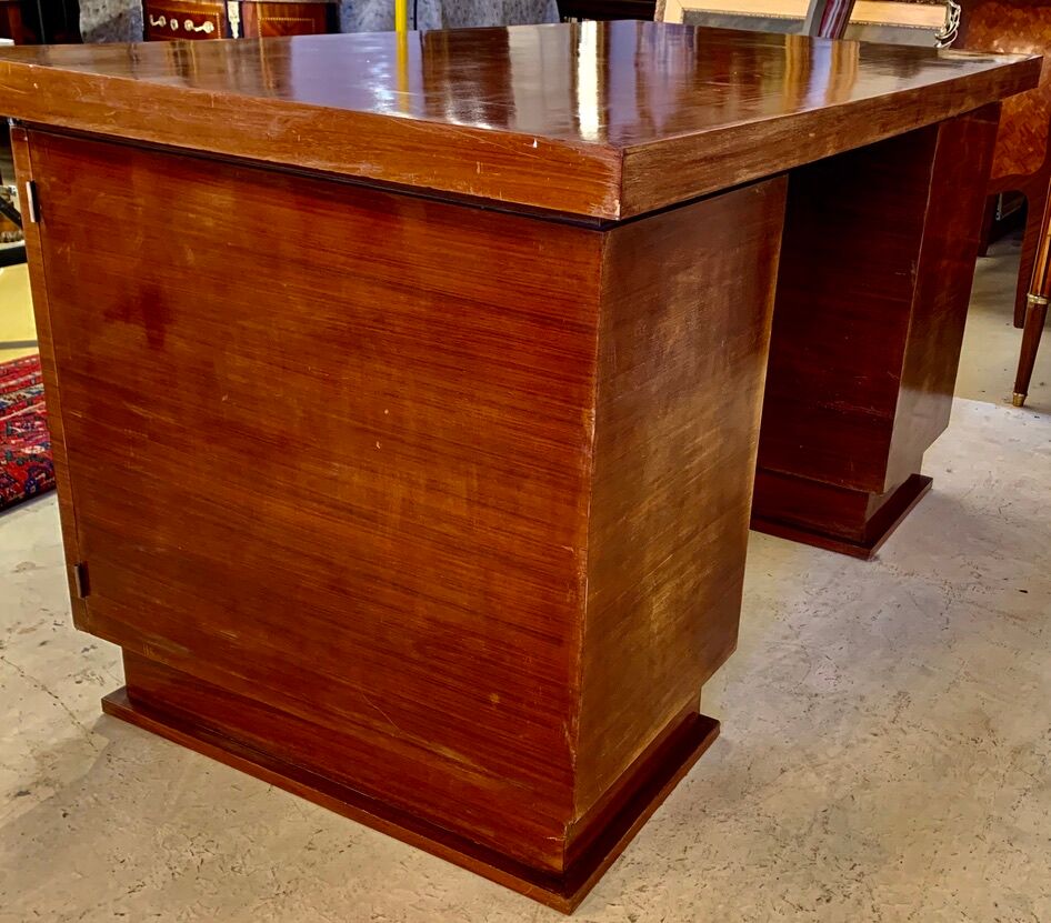 Bureau époque Art Déco 1930, en palissandre