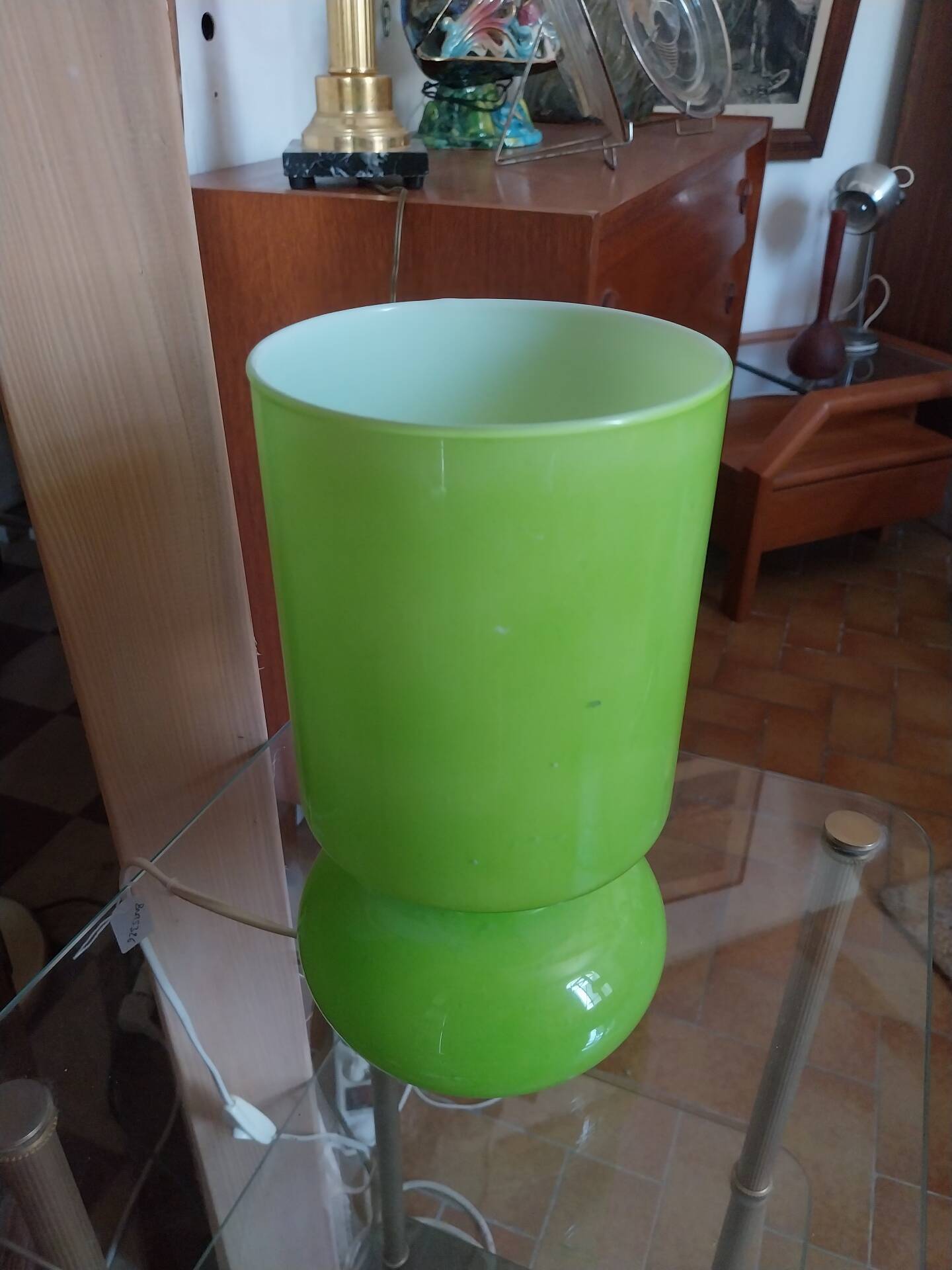 Green Lykta lamp IKEA