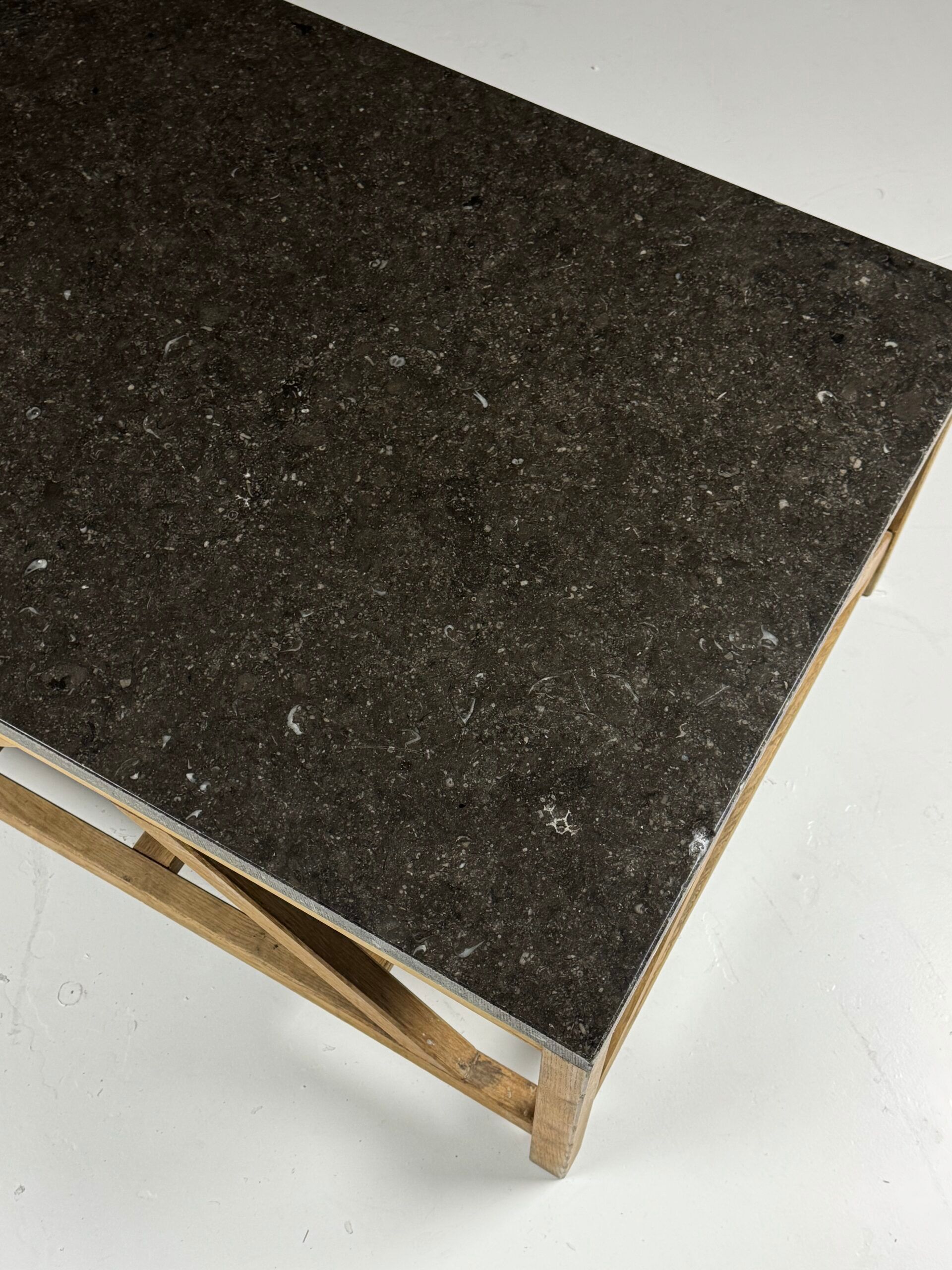 Vintage bluestone coffee table