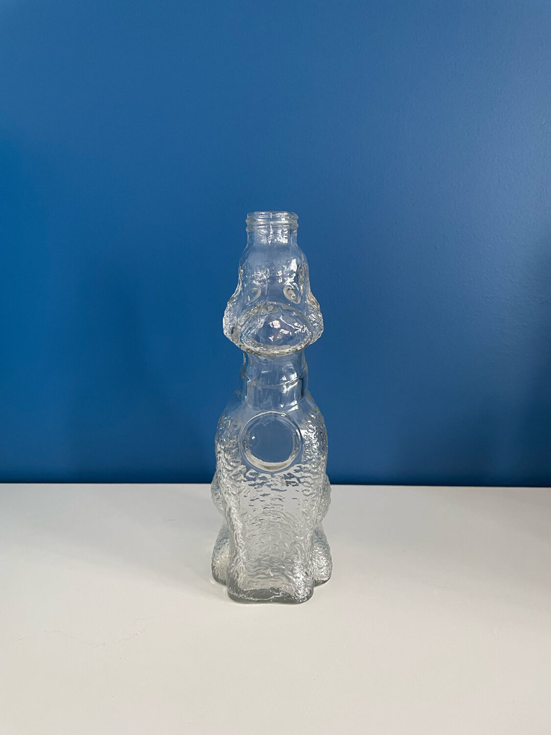 Vintage poodle carafe bottle