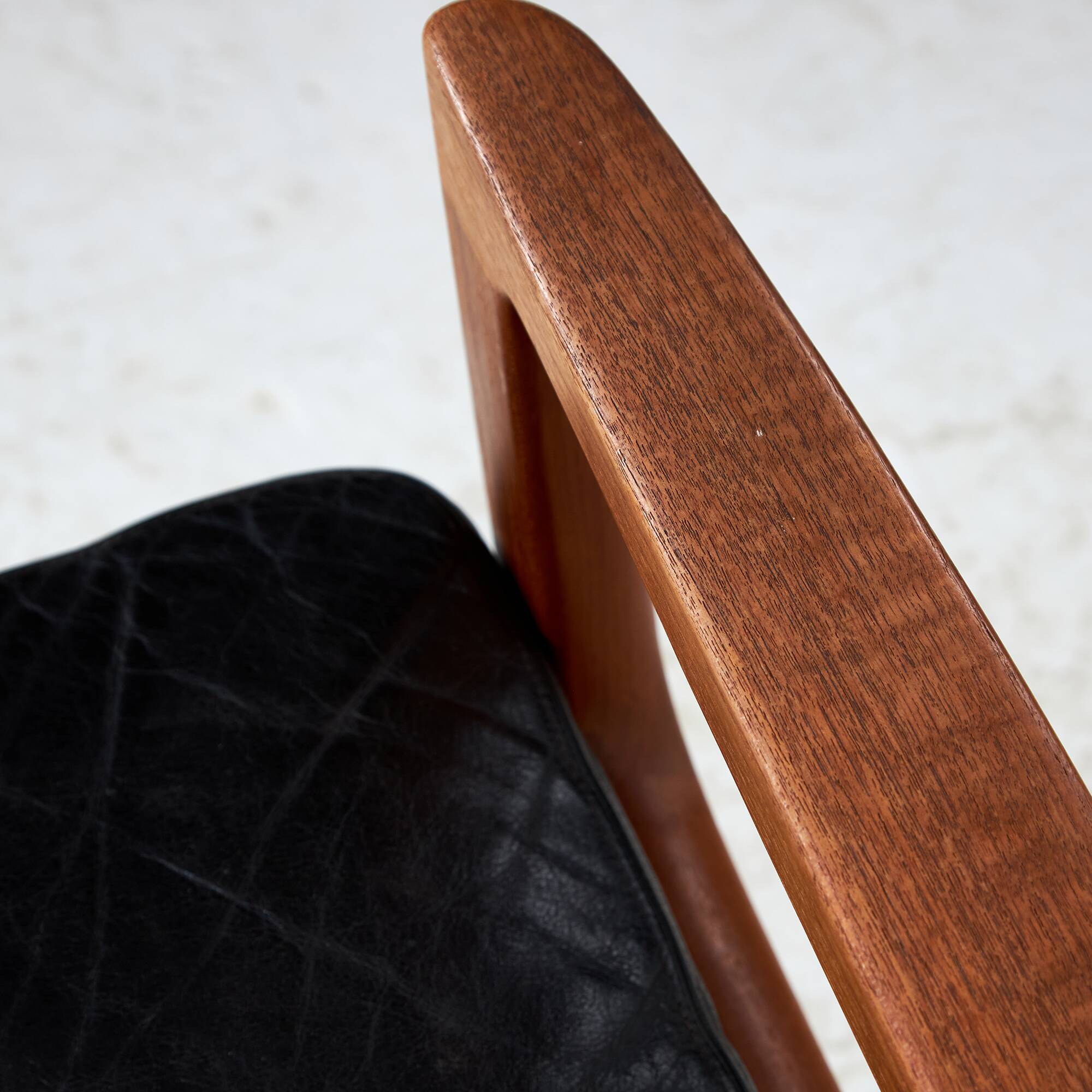 Senator Leather Sofa Set by Ole Wanscher for France & Søn, 1960s, Set of 3 (MK10221)