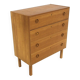 Scandinavian oak chest of drawers, Sweden, 1960