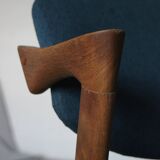 Teak Model 42 Chairs by Kai Kristiansen for Schou Andersen, Set of 6