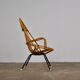 Rattan armchair by Rohe Noordwolde, Netherlands, 1960