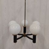 Vintage chandelier 5 burners 70s