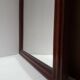 Louis Philippe mirror, mahogany, gendarme hat