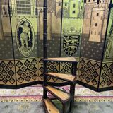 Stepladder english library staircase