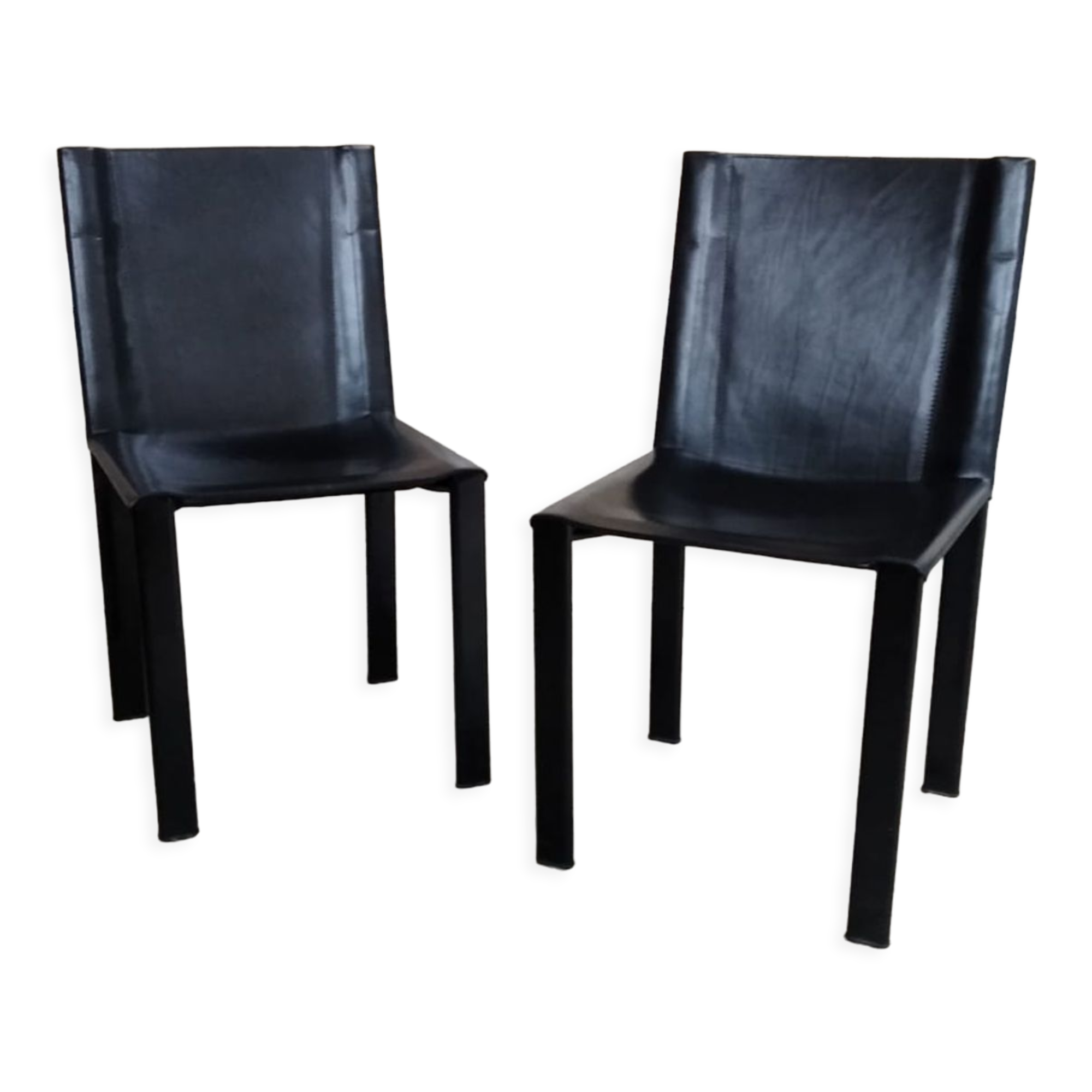 2 vintage coral chairs matteo grassi 1980