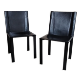 2 chaises coral vintage Matteo Grassi 1980
