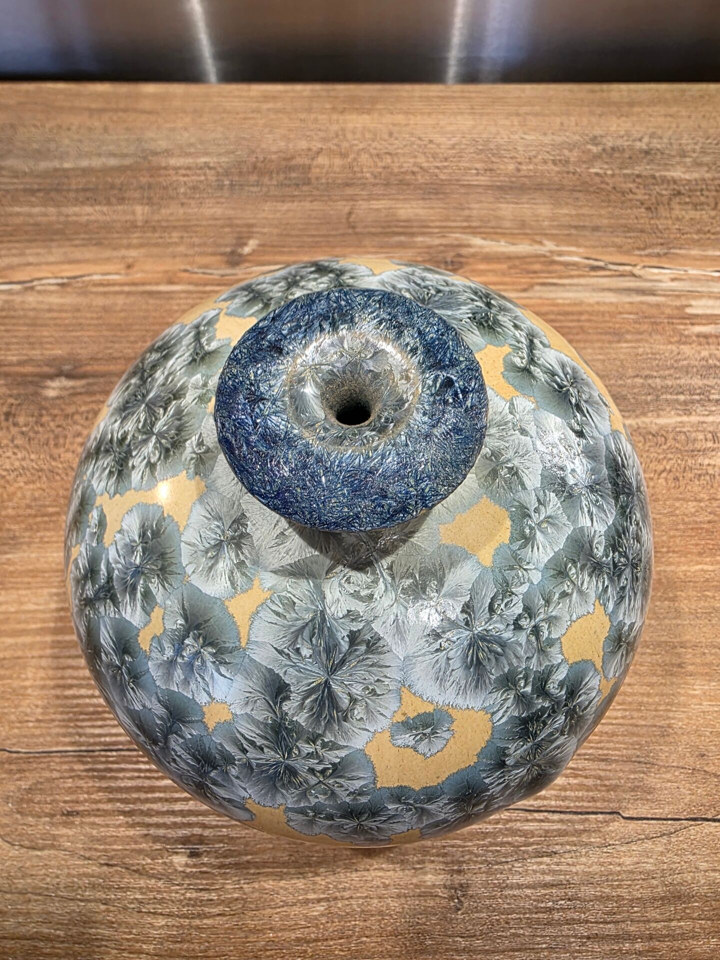 Round vase soliflore Marius Bessone (Vallauris) RARE