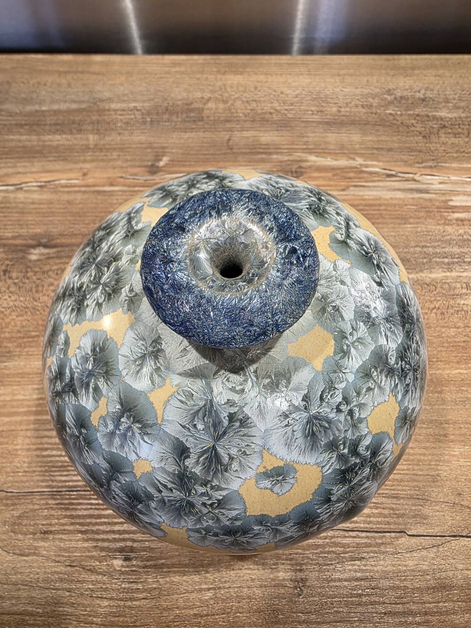 Marius Bessone round vase soliflore (Vallauris) RARE