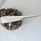 Louche à sauce en métal argenté