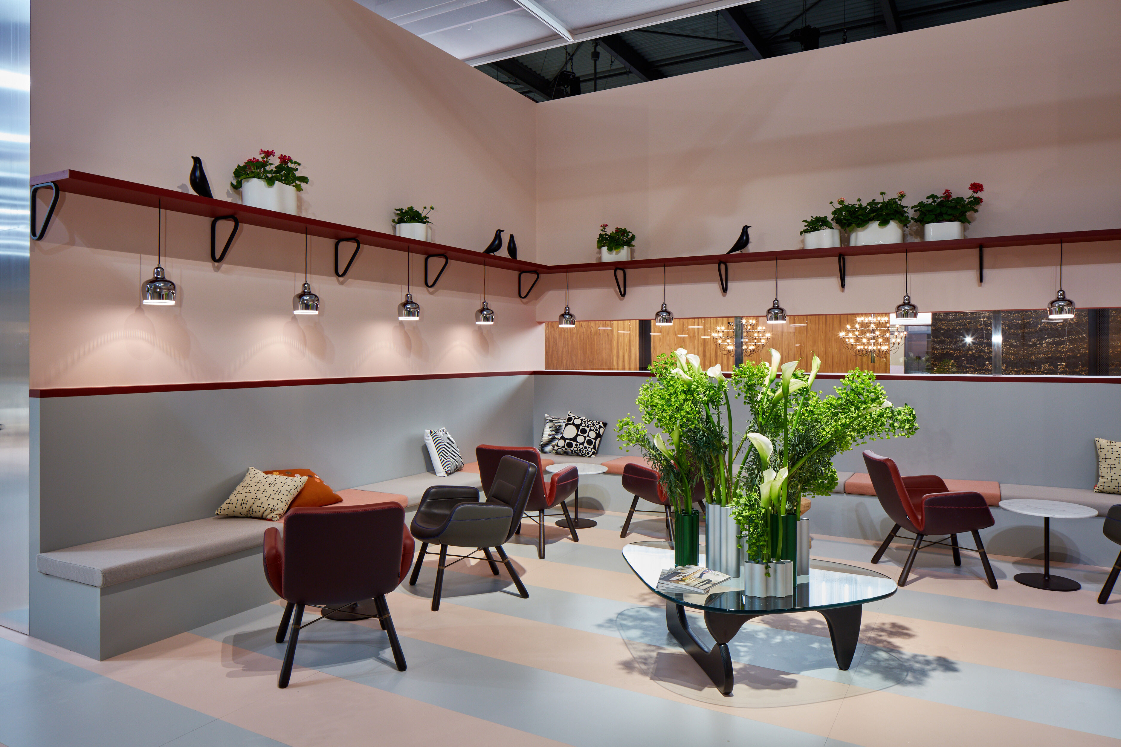 Isamu Noguchi coffee table in black ash