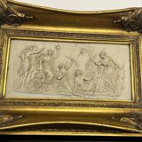 Marble bas-relief, Barbedienne Fondeur, Paris 1859