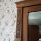 Art deco oak cabinet