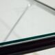 MK10078 Metal and glass coffee table by Niels Bendtsen