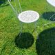 White wrought iron garden furniture
