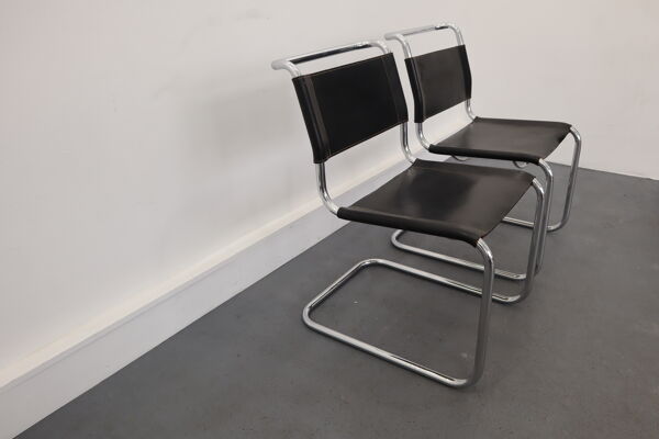 Chaise design Breuer, modèle B33, édition Thonet